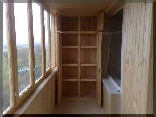 Как собственноручно изготовить шкаф на балкон или лоджию 